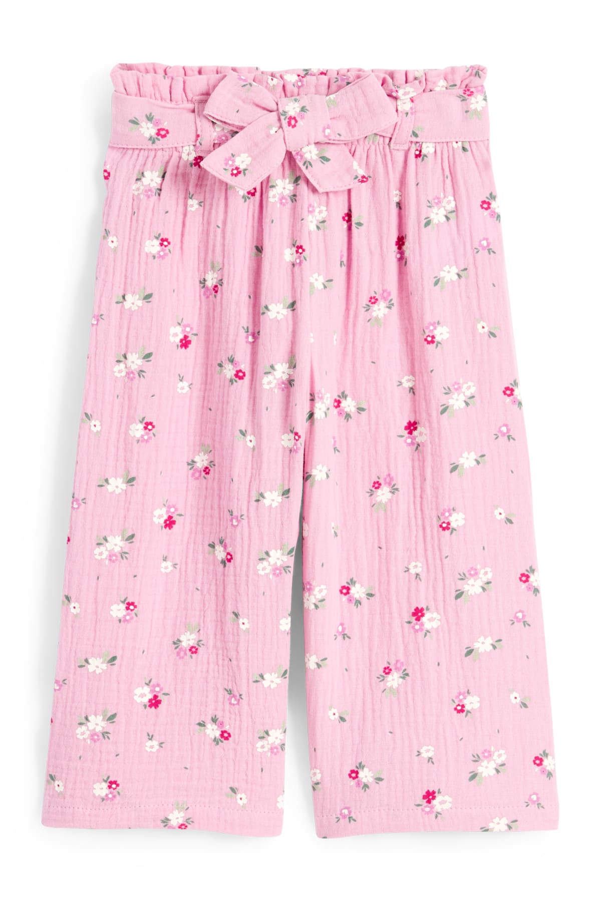 Pantalons en tissu pour filles prix minis I C A