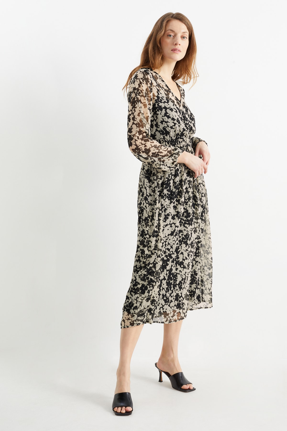 Vestidos outlet midi c&a