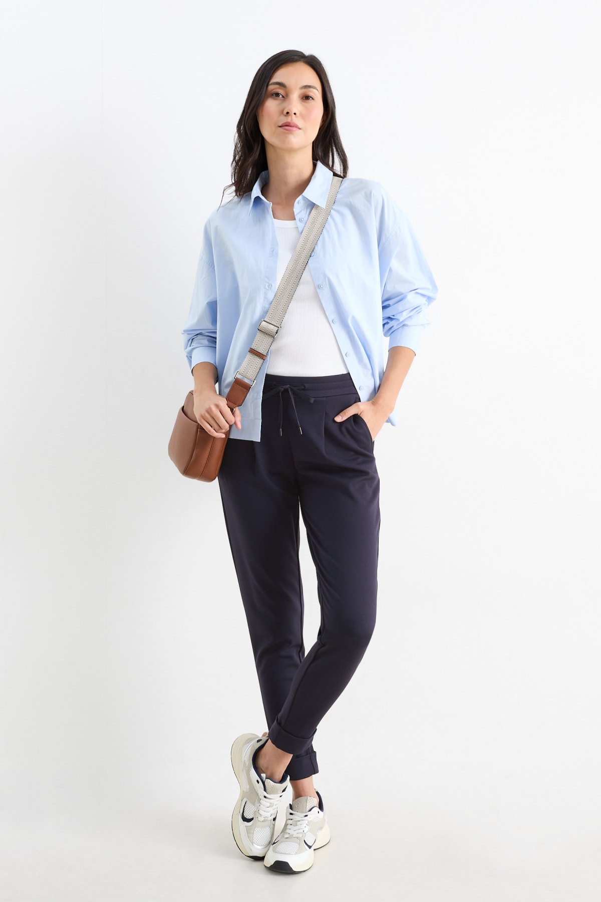 Pantalon sin cierre mujer top