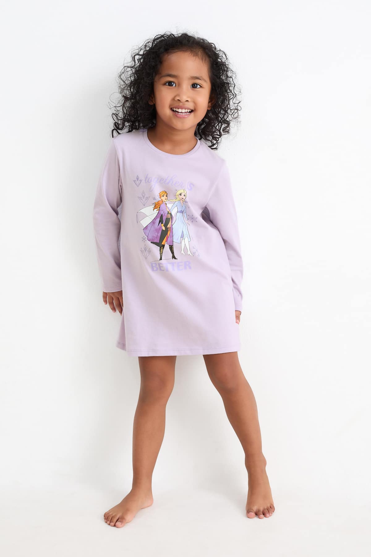 Robe de nuit reine des neiges 2025