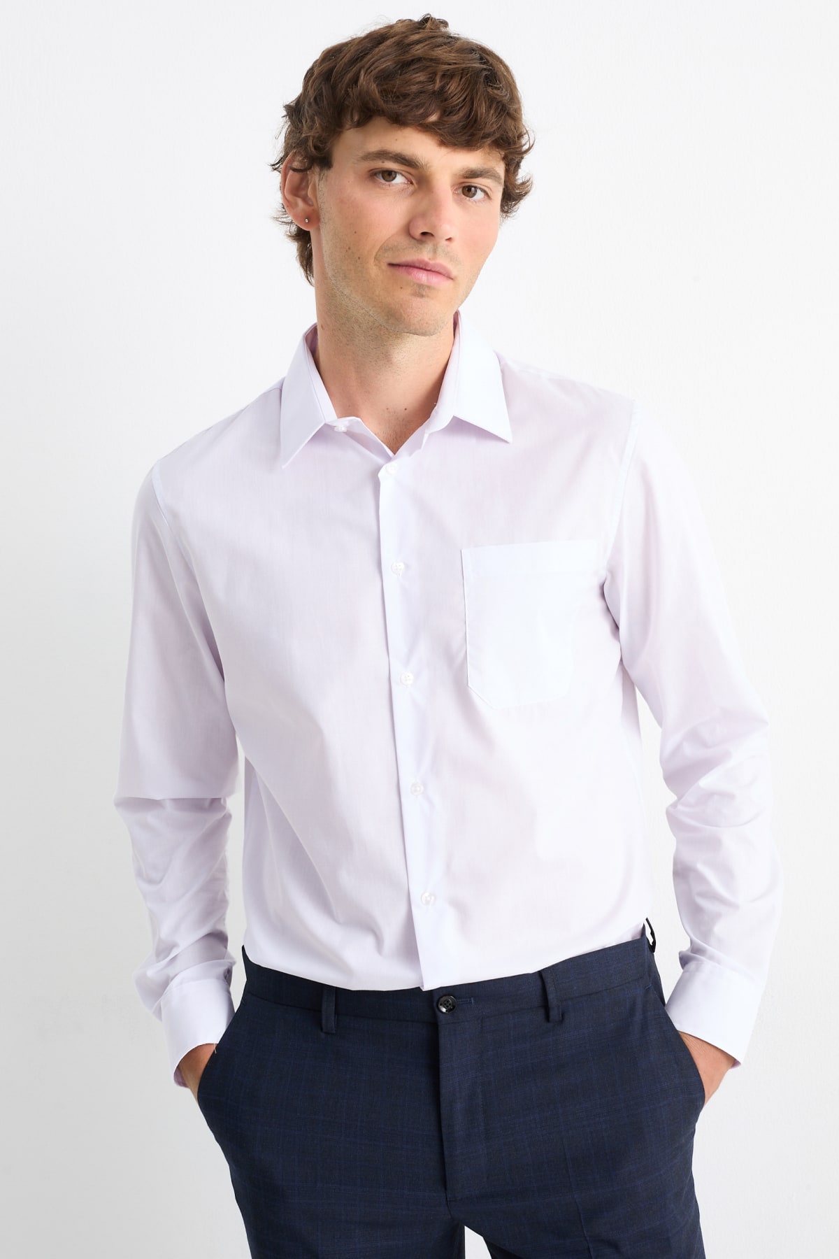 Camisas cuello mao hombre c&a online