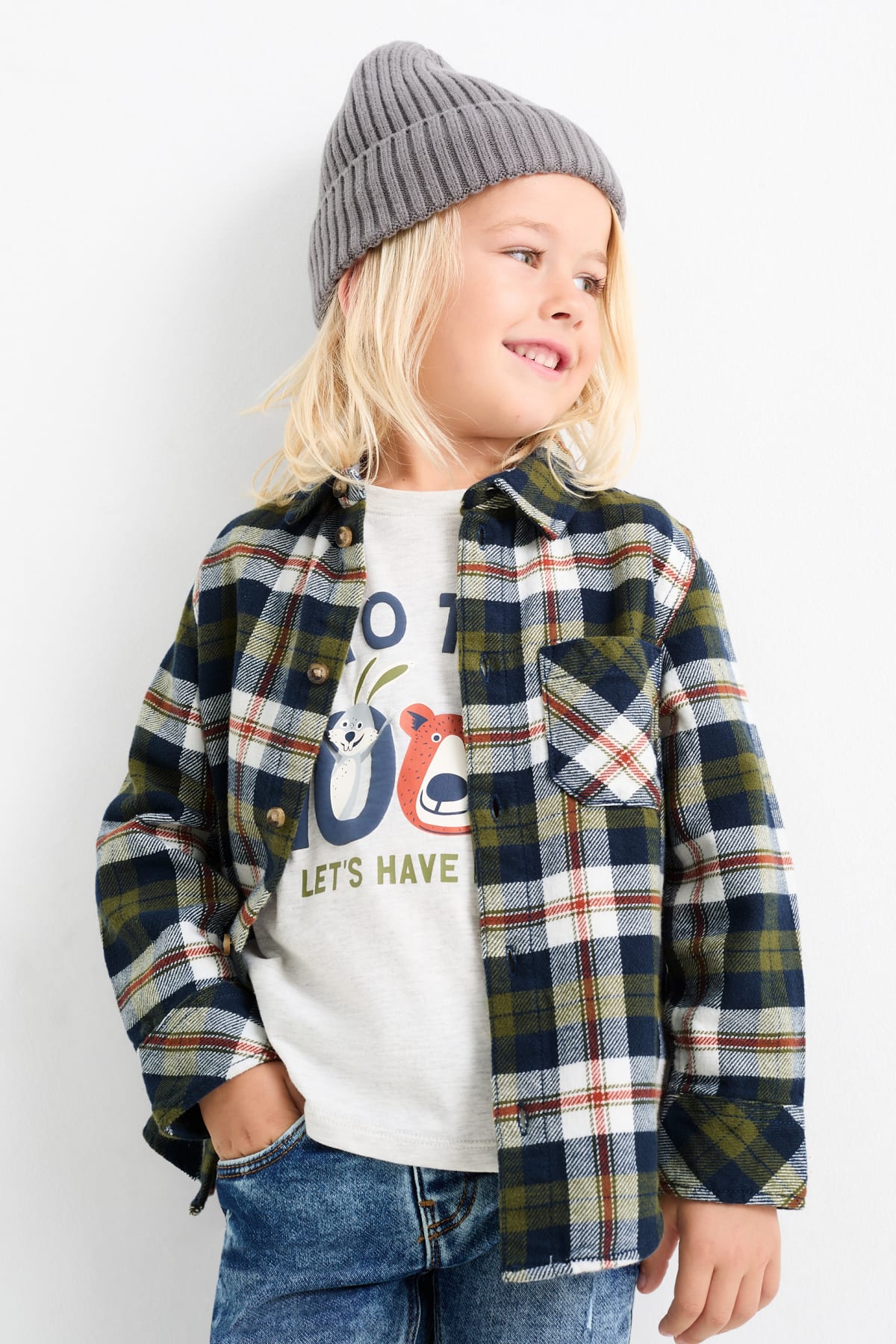 Chemise garcon un indispensable revisite par C A