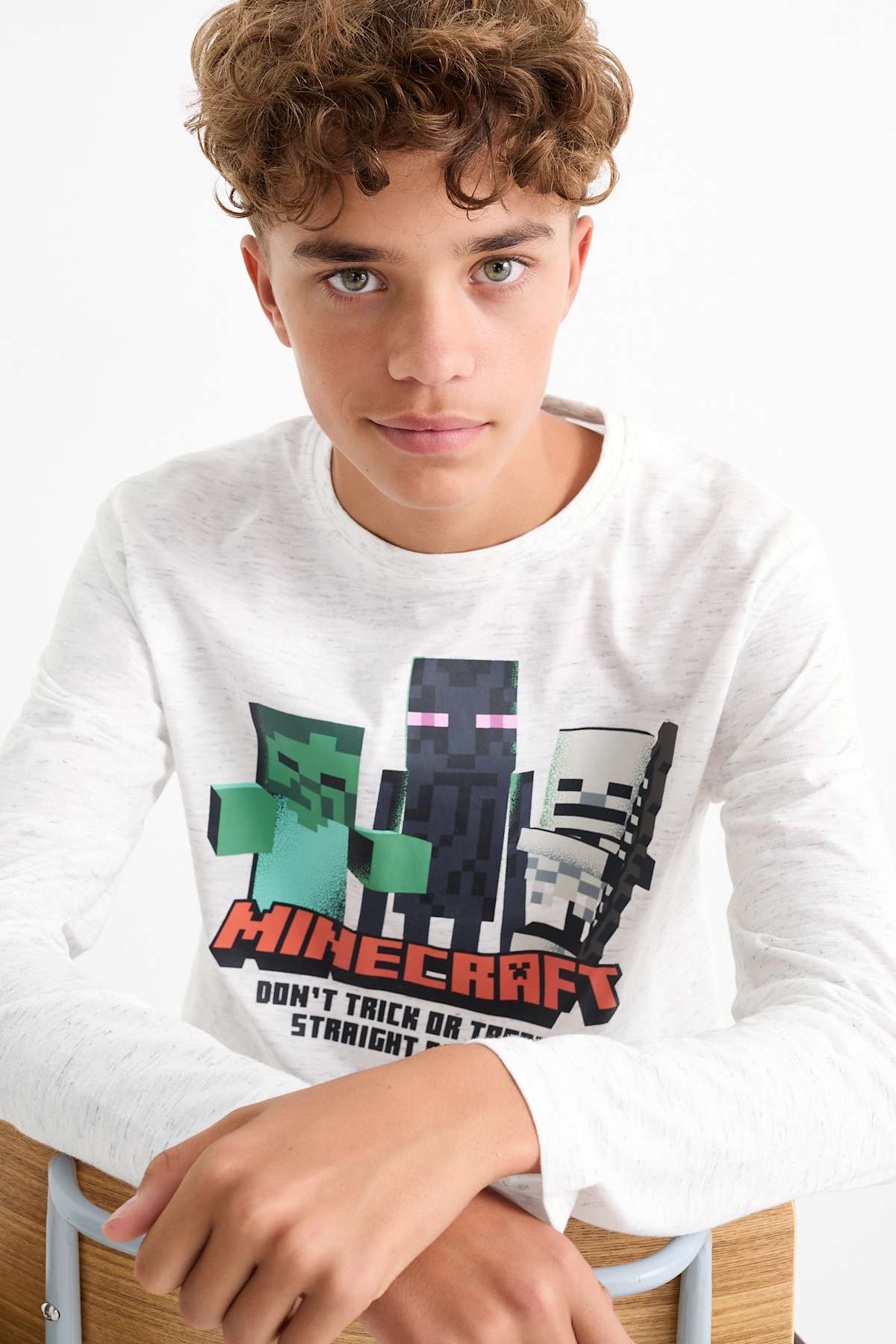 Camiseta minecraft niño c&a outlet