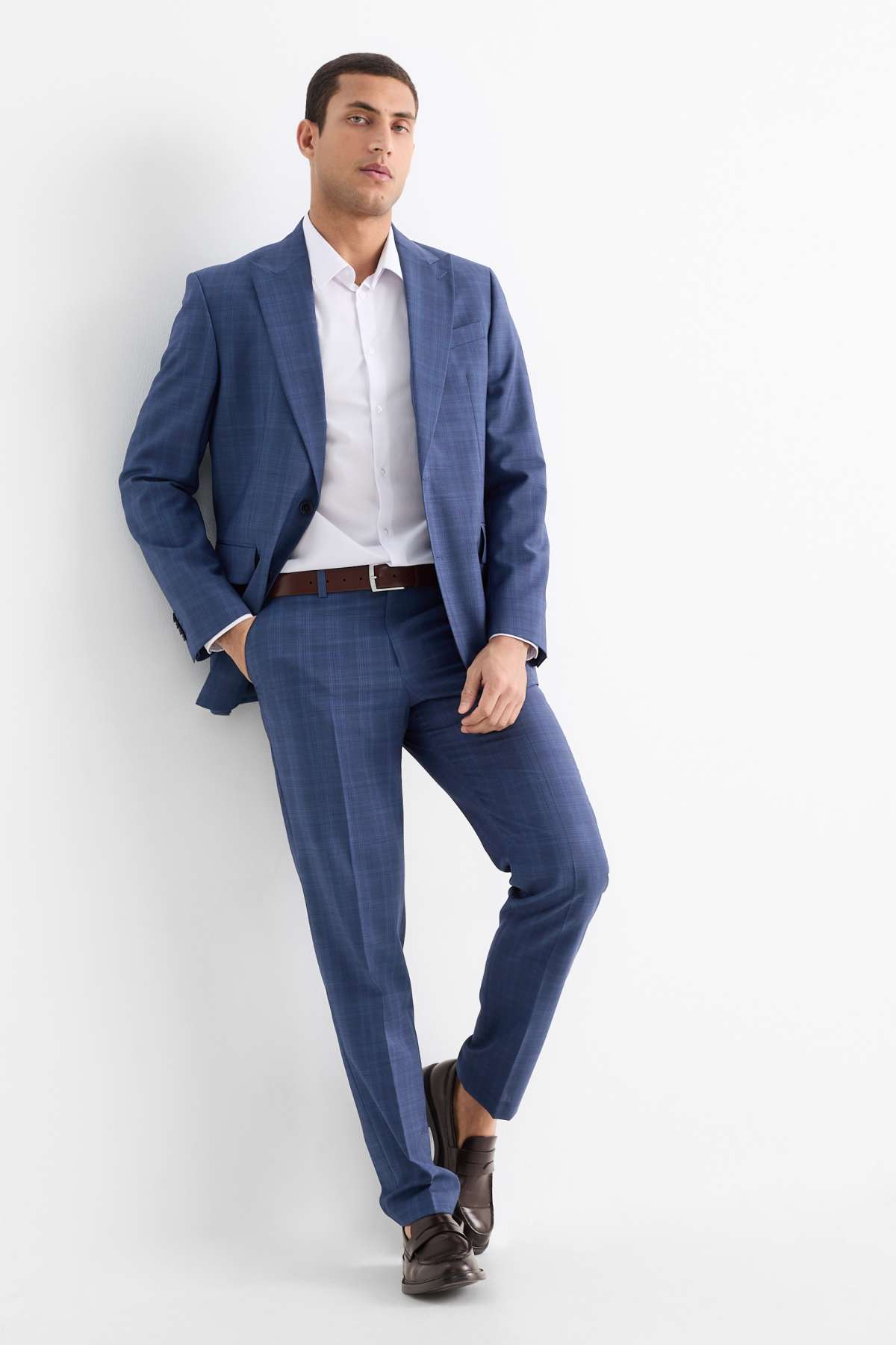 Traje Chaqueta Hombre C&a Outfit Abrigos Abrigo Vestir Hombre