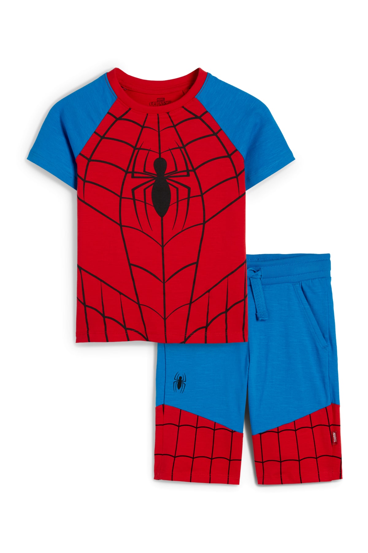 Maglietta Marvel Spiderman Per Ragazzi - Cotone E Poliestere, Maniche Corte, Girocollo - Foto 8