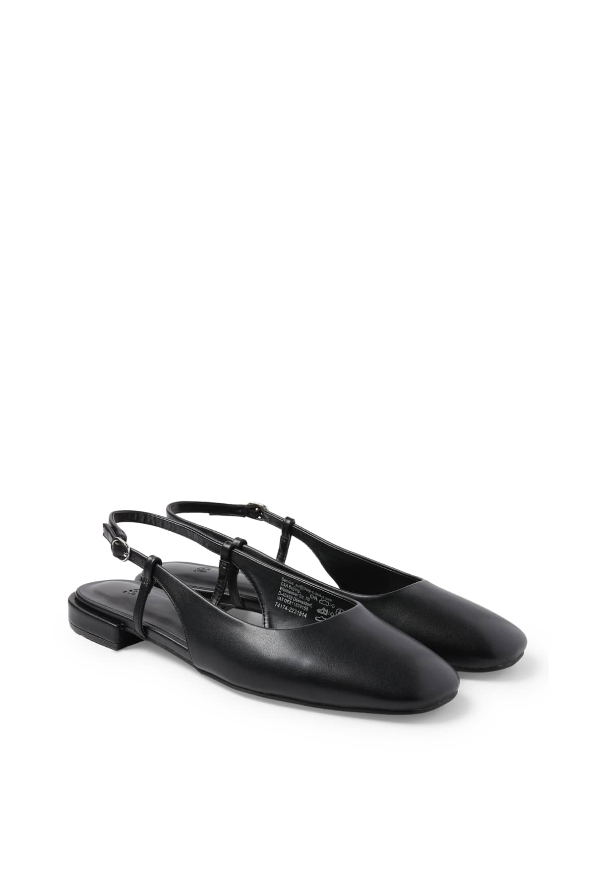 Sling ballerinas lederimitat c a online shop