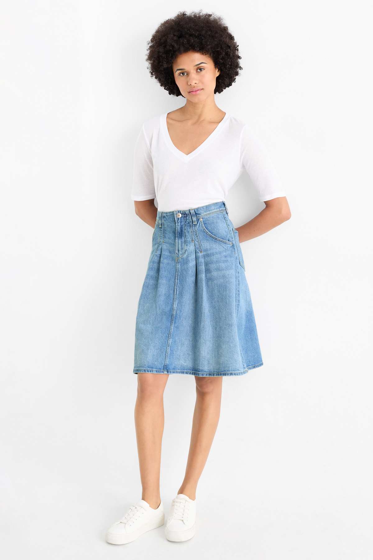 Denim Skirt Kokerrok Spijker Spijker Kokerrok Only ONLSOPHIE MW