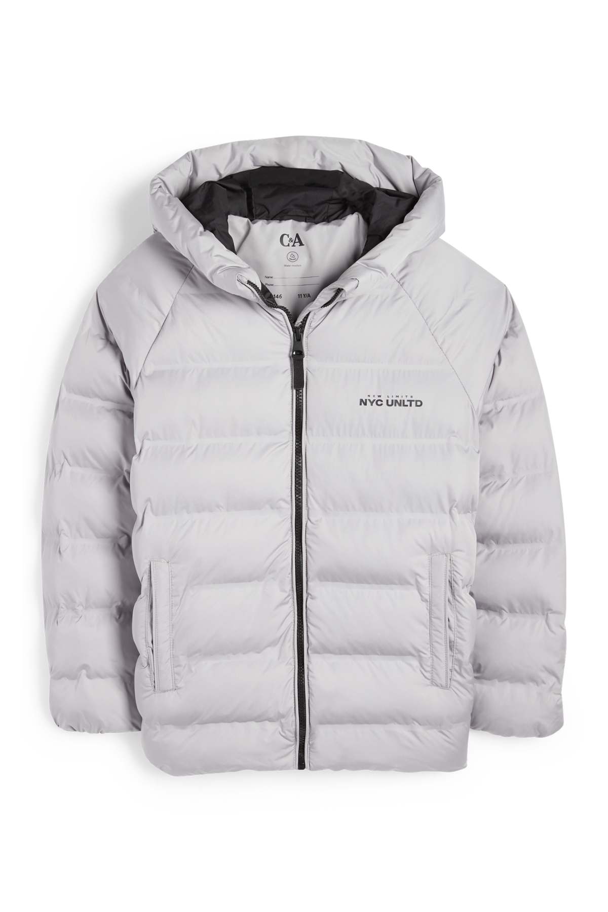 Manteau Fille H&M C&A Veste Enfants Filles Noir 11A Kway Enfant