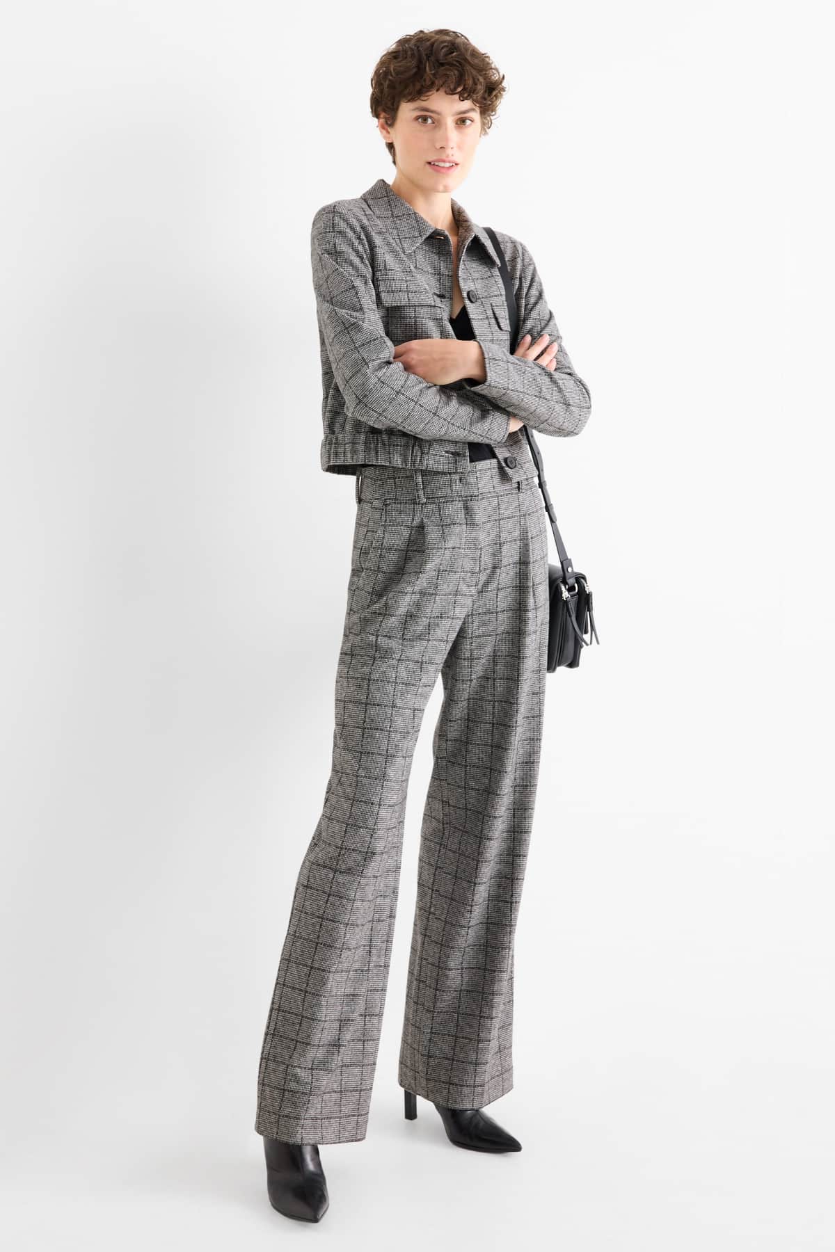 Find your perfect Checked trousers here | C&A online shop