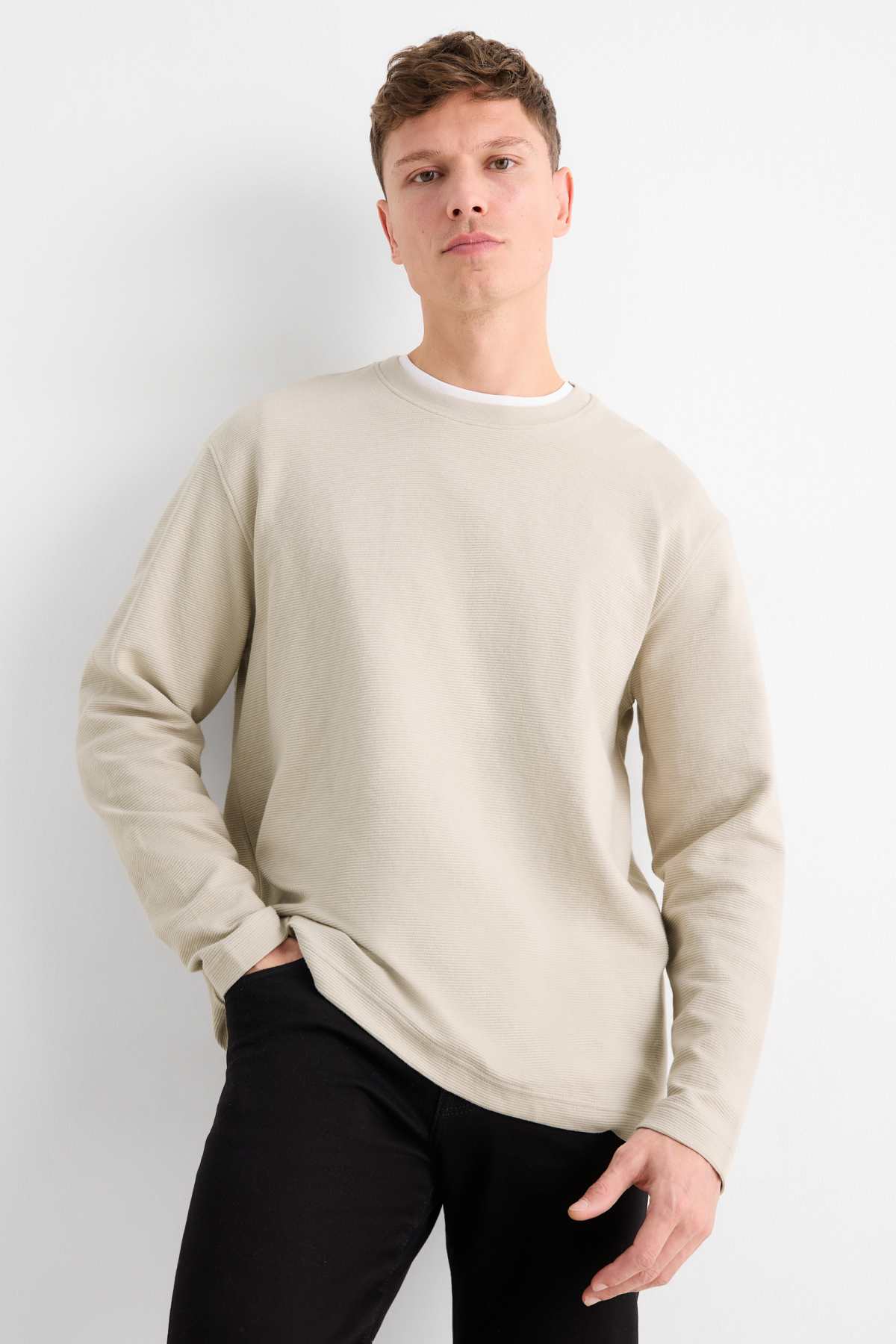 T-SHIRT TECHNIQUE MOTO MANCHES LONGUES HOMME - COUCHE DE BASE ÉTÉ