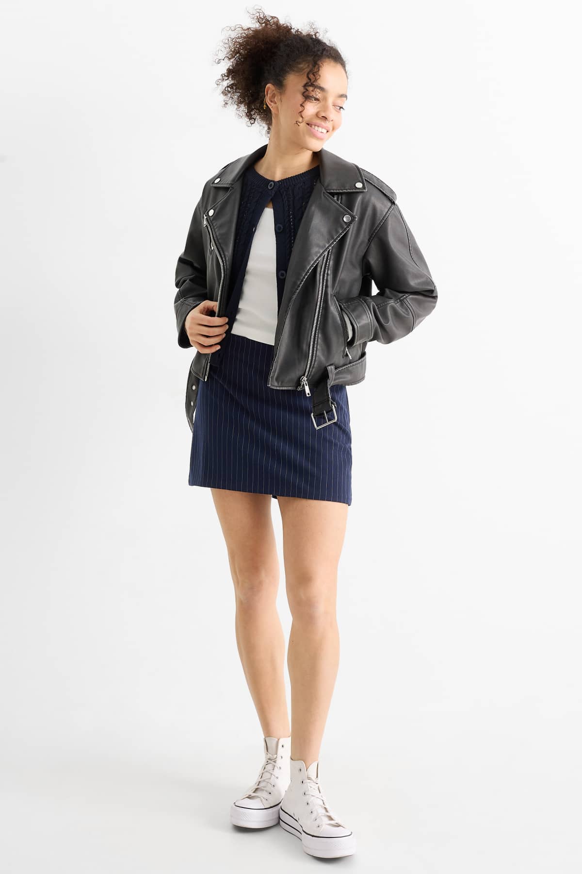 Jupe C&A Taille 48 XXXL Bleu - Occasion En Très Bon état