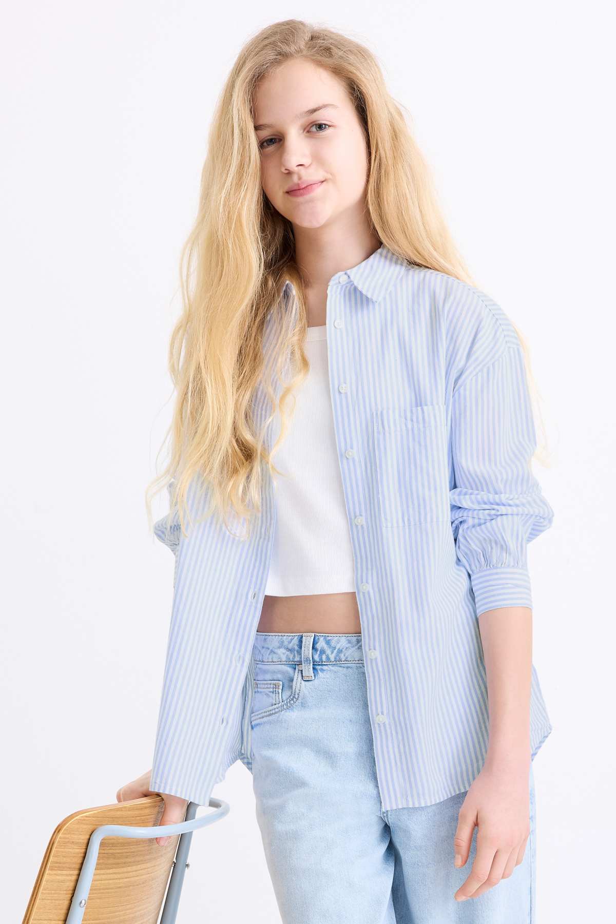 Chemise de nuit fille en coton T 4 ans