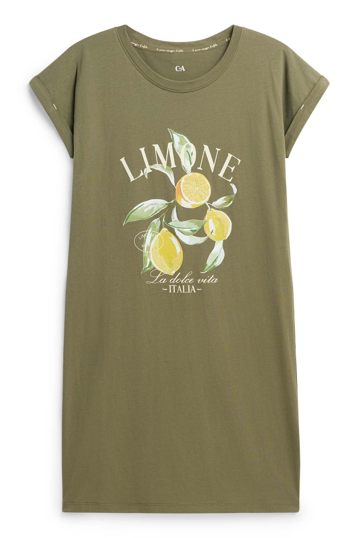 Vlazom Nachtjapon voor dames, lange mouwen, slaapshirt, knoopsluiting