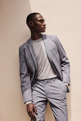 Ajustado de Trajes y Formal para Hombre en color gris | FASHIOLA.es