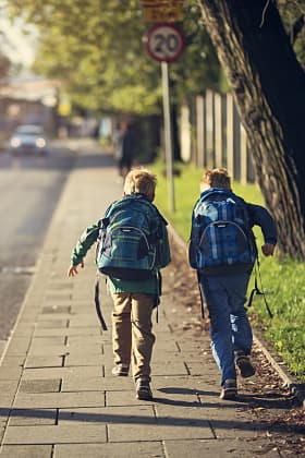 Veilig op weg naar school