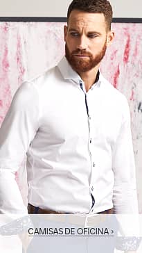 camisa color perla para hombre