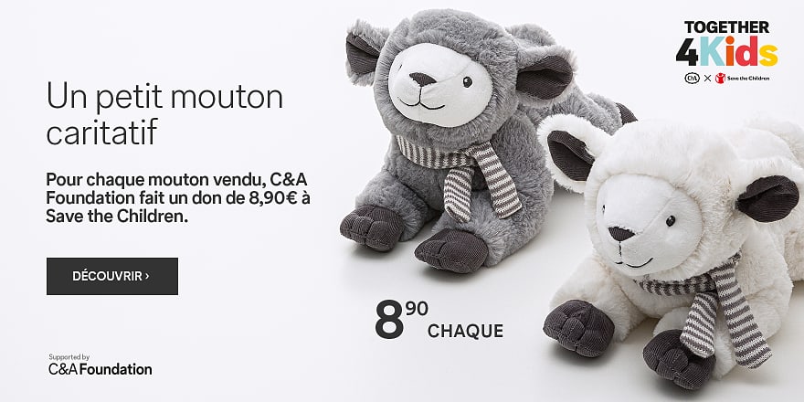 Mouton en peluche