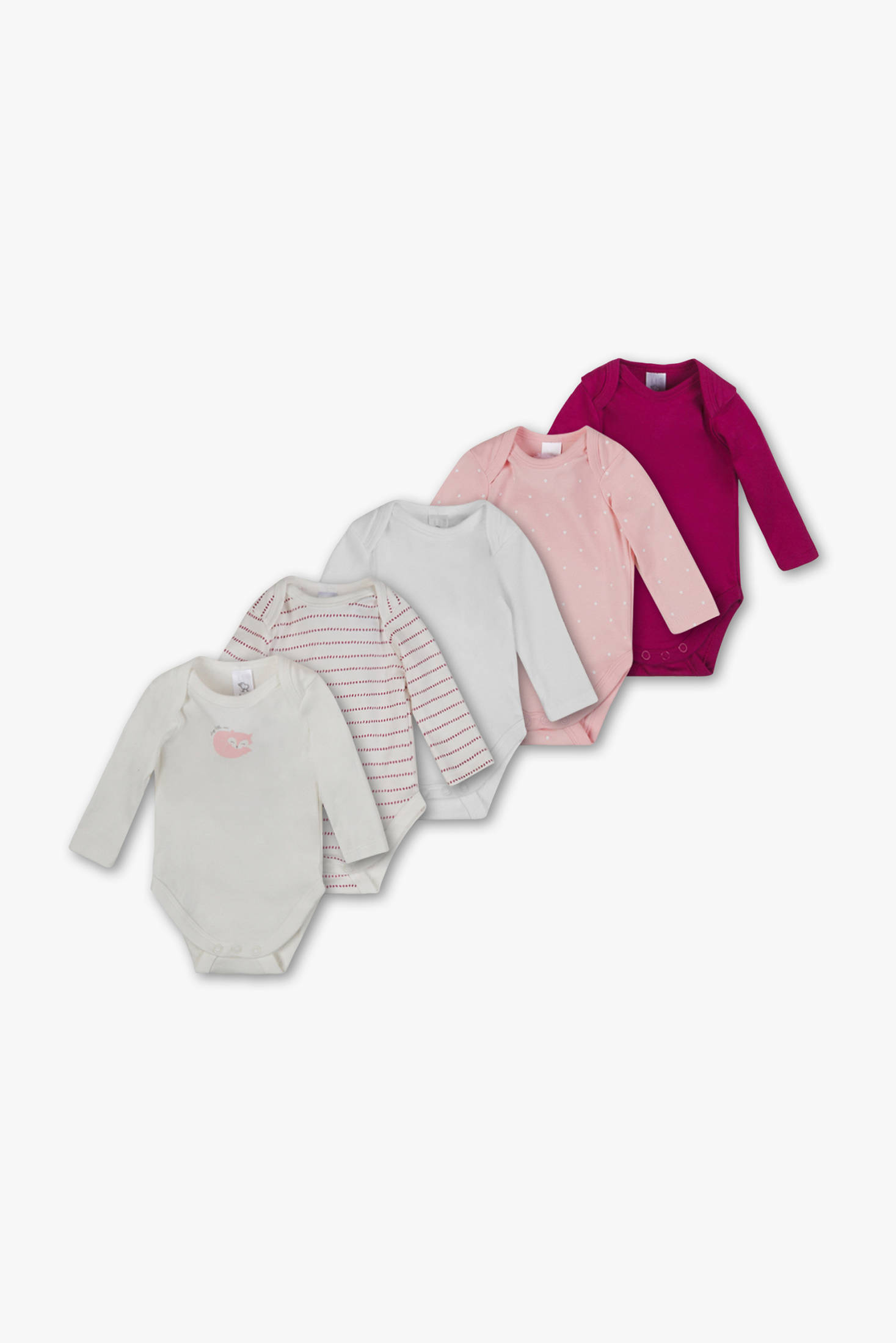 Cozeeme Unisex Baby Premium Cotton Bodysuits