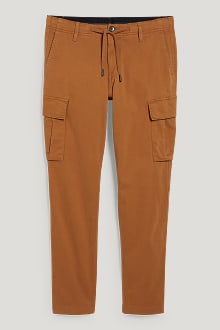 Uomo - Pantaloni cargo - tapered fit - Flex - LYCRA®