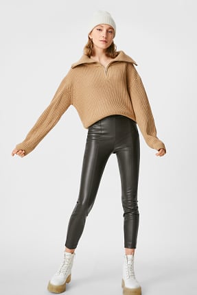 Imitatieleren broeken in top kwaliteit online kopen | C\u0026A Online Shop