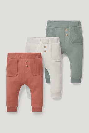 Confezione da 3 - pantaloni sportivi per neonati