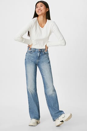 Find your perfect Wide leg jeans here | C\u0026A online shop