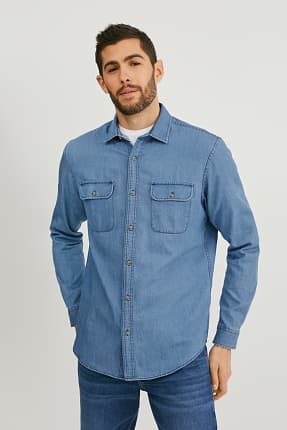 Camisas vaqueras para hombres | C\u0026A