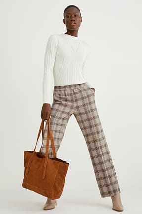 Geruite broek in top kwaliteit online kopen | C\u0026A Online Shop