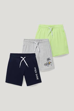 Multipack of 3 - sweat bermuda shorts