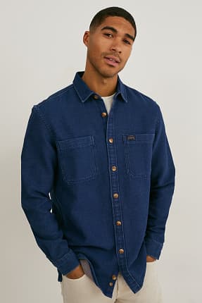 Chemise - regular fit - col kent
