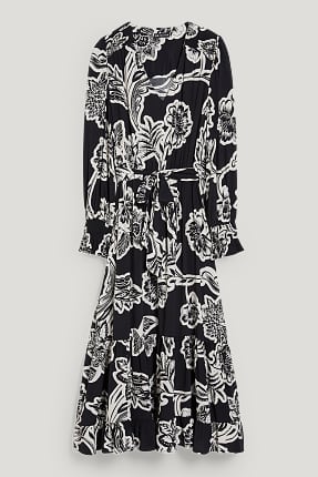 Šaty fit & flare - s květinovým vzorem