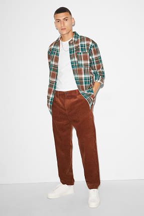 CLOCKHOUSE - chino en velours côtelé - regular fit
