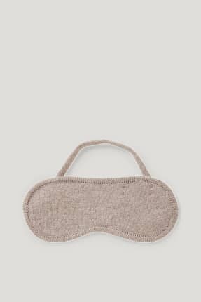 Masque de sommeil en cachemire