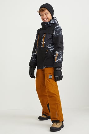 Lyžařské kalhoty - BIONIC-FINISH®ECO - z recyklovaného materiálu