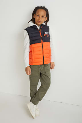 Quilted gilet - recycled