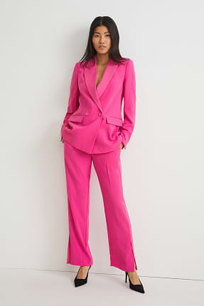 Pantalons - high waist - regular fit