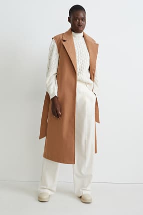 Pantalons de tela - high waist - wide leg