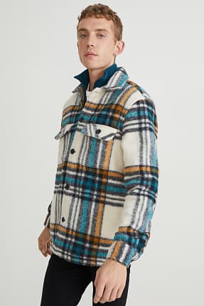 Veste-chemise - à carreaux