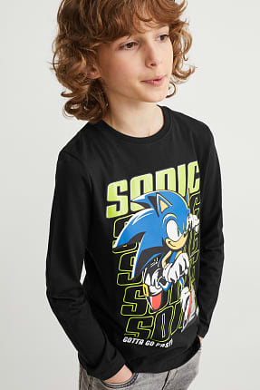 Sonic - samarreta de màniga llarga