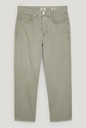 Crop regular jeans