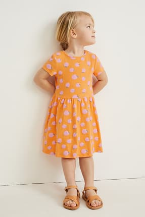 Dress - with recycled cotton - patterned