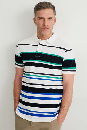 Poloshirt - gestreift