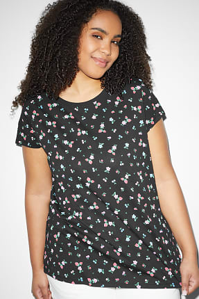 CLOCKHOUSE - camiseta - de flores