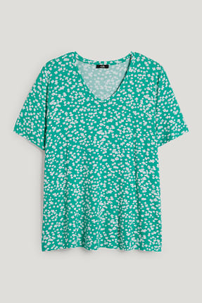 Camiseta - LYCRA® - de flores