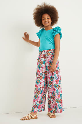 Pantalon - à motif
