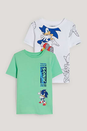 Paquet de 2 - Sonic - samarreta de màniga curta