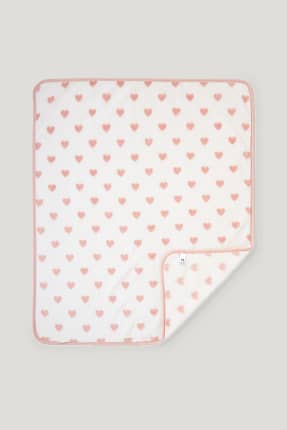 Couverture en polaire pour bébé - à motif