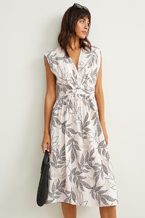 CLOCKHOUSE - vestit fit & flare - estampat