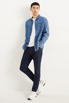 Slim tapered jeans