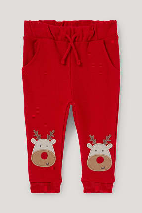 Rudolf - Pantalons de xandall nadalencs per a nadó